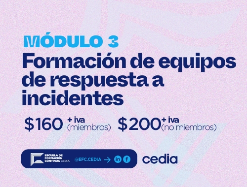 FORMACIÓN DE EQUIPOS DE RESPUESTA - MÓDULO 3